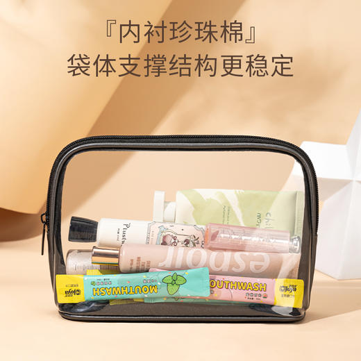 得力64868三角收纳袋(黑)(个) 商品图2