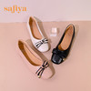 Safiya/索菲娅 2023年春季新款浅口软底蝴蝶结气质低跟休闲单鞋 SF31111142 商品缩略图10