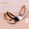 【新春秒杀】Safiya/索菲娅 温柔风软底2023年春季新款休闲蝴蝶结气质通勤浅口单鞋 SF31111143 商品缩略图10