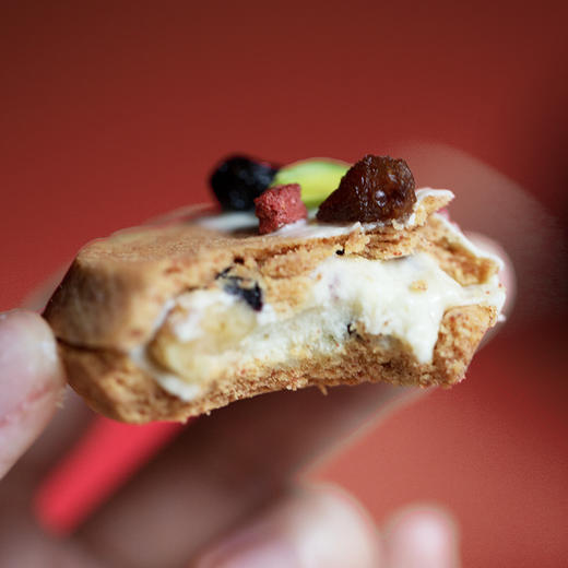 「兔年限定」牛轧糖味｜冷冻经典版曲奇烧（4枚/盒） 商品图2