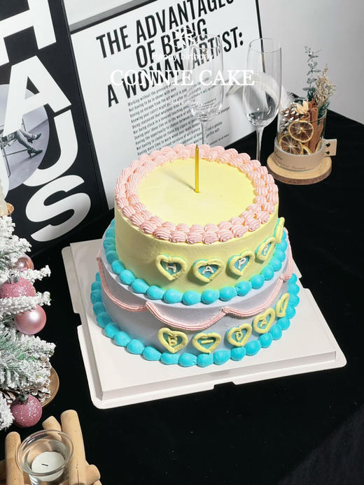 【1322】蓝粉色系ins风 商品图2