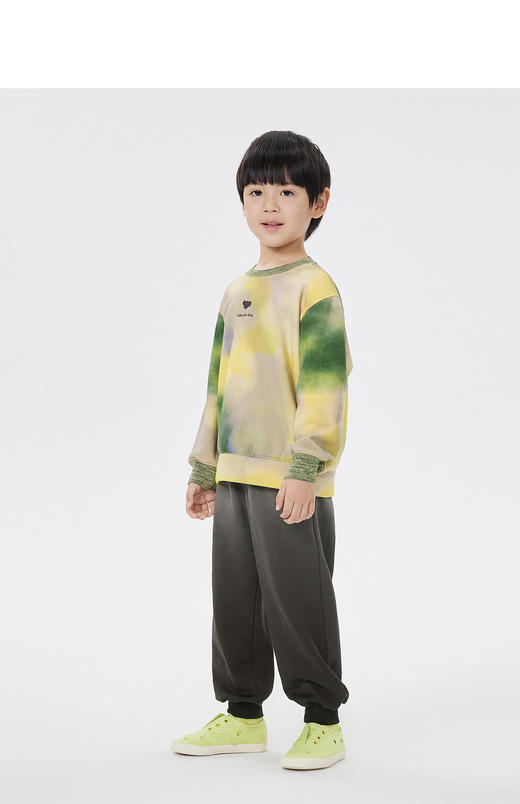 JNBY  23年春款   吊染渐变束脚长裤  1N1E12080 商品图5