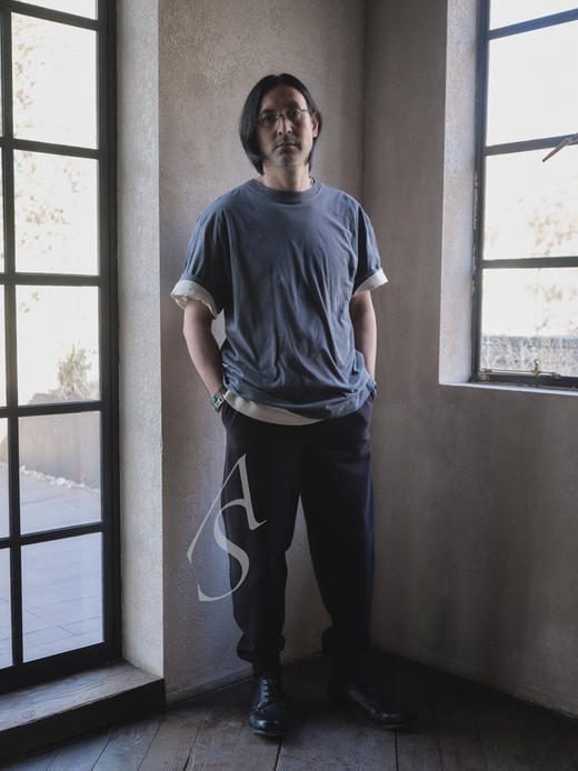 MHL 男士暗绿色/黑色松紧腰束脚裤 商品图2