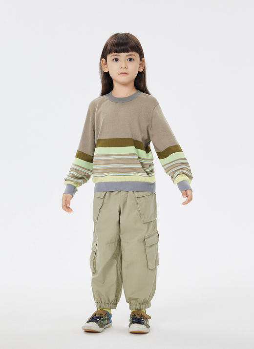 JNBY  23年春款  大口袋工装运动长裤  1N1E13220 商品图11