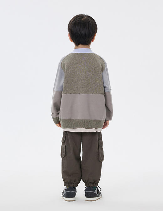 JNBY  23年春款  大口袋工装运动长裤  1N1E13220 商品图5