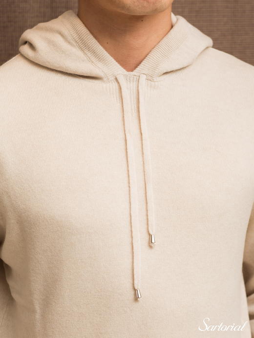 Dalmo 米色羊绒帽衫 商品图5