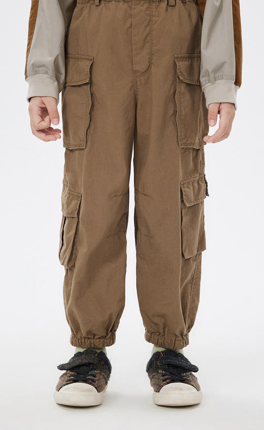 JNBY  23年春款  大口袋工装运动长裤  1N1E13220 商品图6