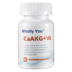 【跨境】CaAKG+维生素C抗衰增肌胶囊535mg*60颗/瓶-SHYB