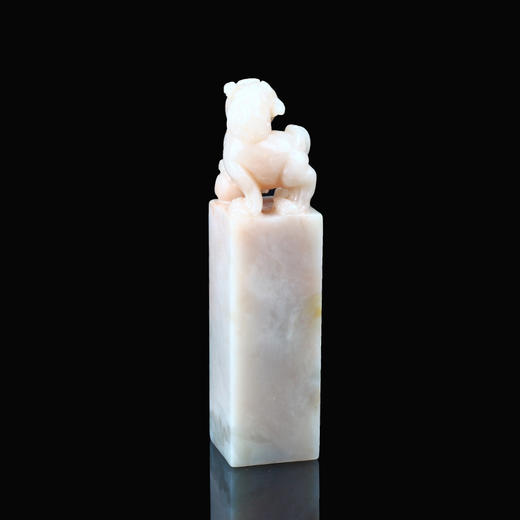 孤品013691:老挝石貔貅钮大方章-3.3*3.3*13.8cm 商品图2