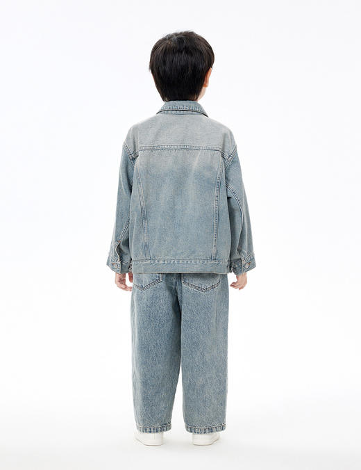 JNBY  23年春款  复古斜纹牛仔夹克  1N1613470 商品图5