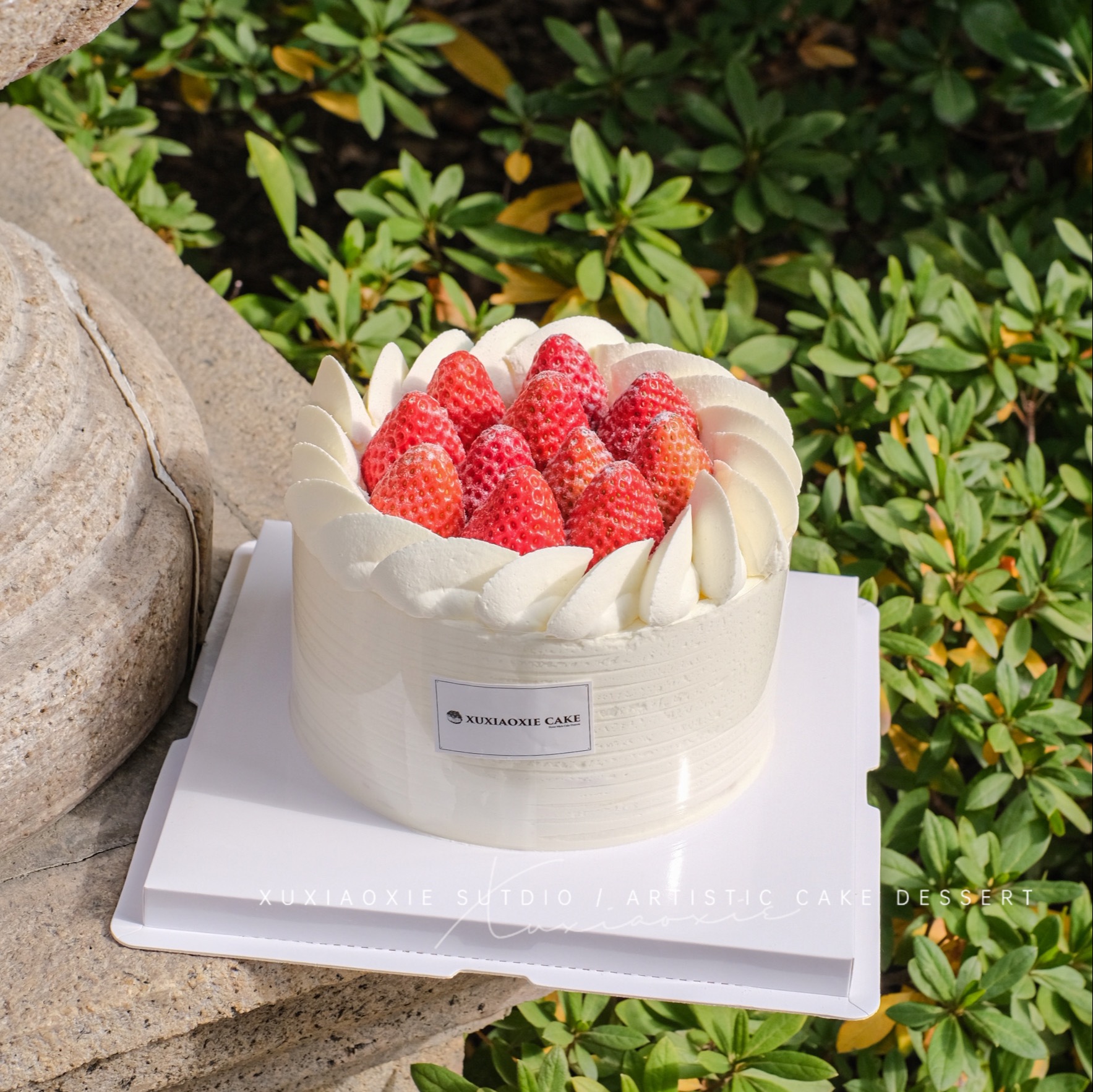 【草莓屋】lady小姐。草莓奶油千层～