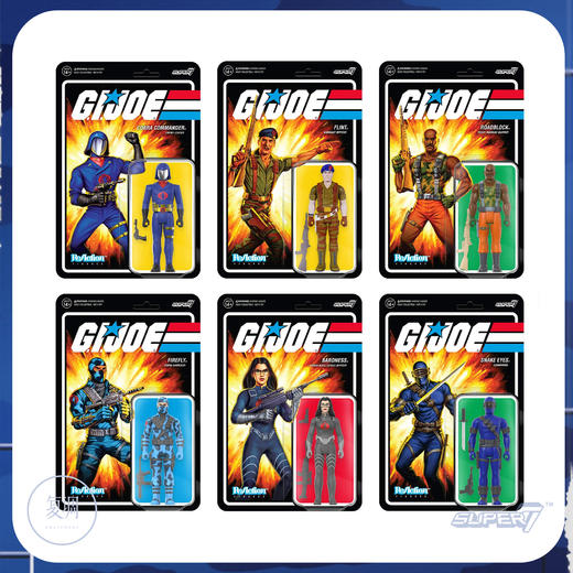 现货 Super7 特种部队 GI Joe 系列3A 挂卡 商品图1