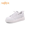 Safiya/索菲娅 舒适一脚蹬2023年春季新款厚底内增高百搭休闲板鞋 SF31112051 商品缩略图11