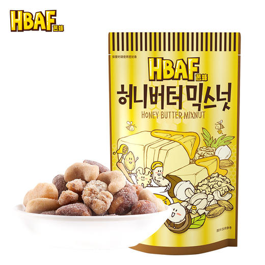 韩国芭蜂蜜黄油混合坚果仁70g/150393 香气扑鼻颗颗饱满入口酥脆 商品图0