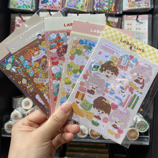 线条原创贴纸 商品图0