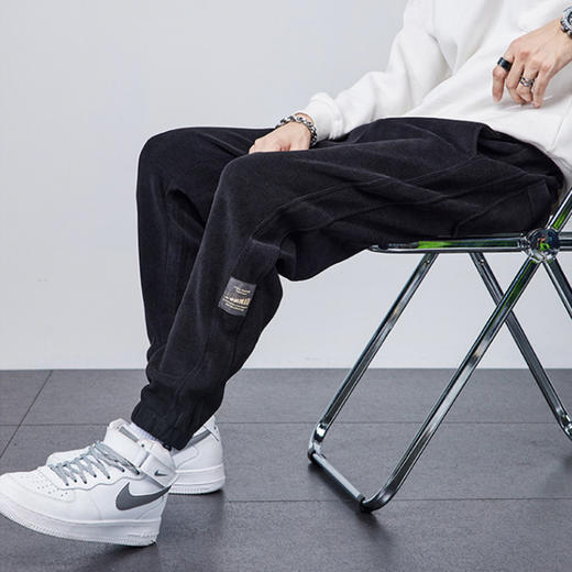 裁缝学苑MQ18灯芯绒裤子纸样男士长裤运动卫裤雪尼尔男裤服装裁剪 商品图3