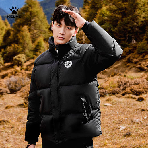 KELME卡尔美亲子运动羽绒服冬 官方旗舰大LOGO时尚鸭绒外套男防寒 商品图2