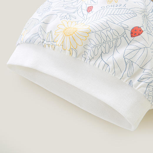 英氏丛林鹦鹉圆帽新生儿胎帽0-3月男女宝宝圆帽YLSJJ0P005A 商品图2