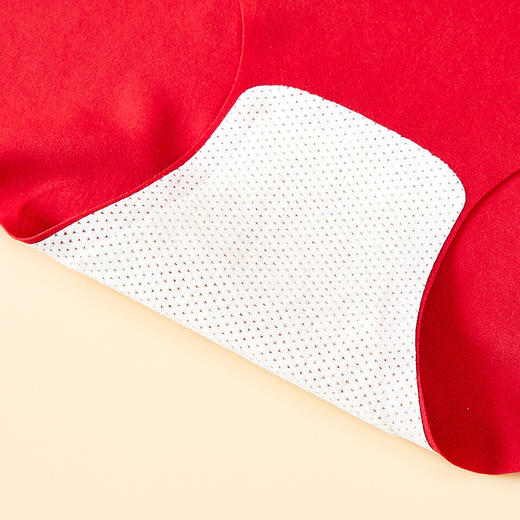 本命年大红内衣女套装零束缚一片式聚拢无痕无钢圈薄款高品质文胸 商品图3