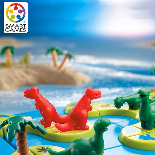 【半山书局】B14F SmartGames爱思极 神秘恐龙岛 6岁-成人 商品图0