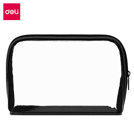 得力64868三角收纳袋(黑)(个) 商品图0