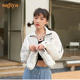 Safiya/索菲娅 舒适一脚蹬2023年春季新款厚底内增高百搭休闲板鞋 SF31112051