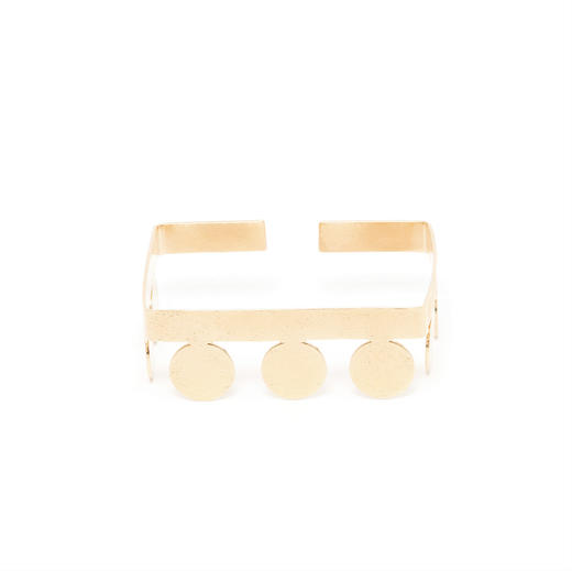 Salome Charly KERA 手工锤纹手镯 商品图6