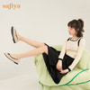 【新春秒杀】Safiya/索菲娅 温柔风软底2023年春季新款休闲蝴蝶结气质通勤浅口单鞋 SF31111143 商品缩略图3