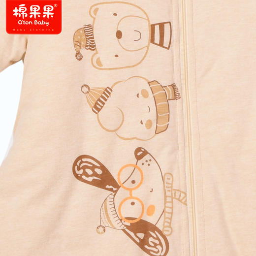 商场同款春季新品新疆彩棉内层加薄棉，建议春、秋季使用男女童分腿睡袋柔软亲肤不压人微商城发货不带礼盒M505570122057 商品图5