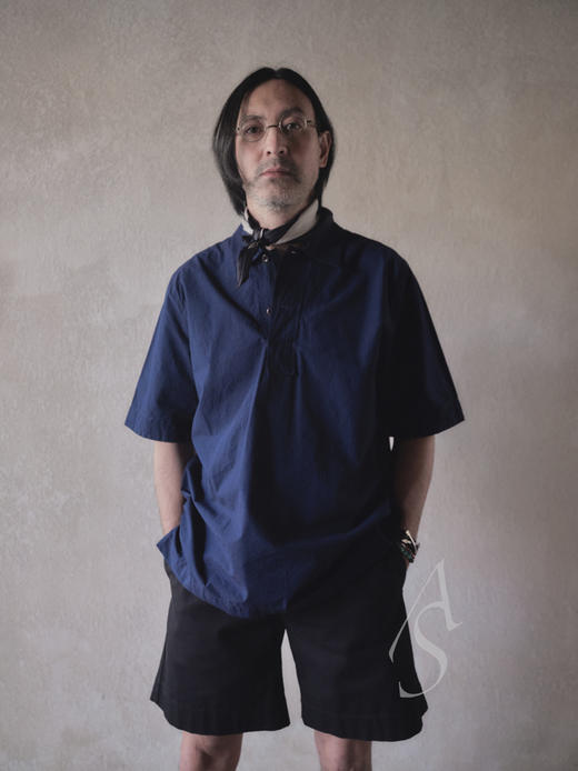 MHL  男士米白色/黑色棉质短裤 商品图9