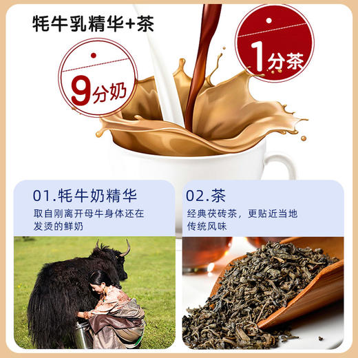 华羚牦牛乳酥油茶400克盒装，原味酥油茶 商品图4