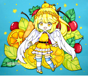 《水果世界里的“小精灵”》【自动发货：下单后，点击手机短信中收到的链接，即可获取文件下载的链接；如有任何问题，可添加客服微信hm33268获得帮助】