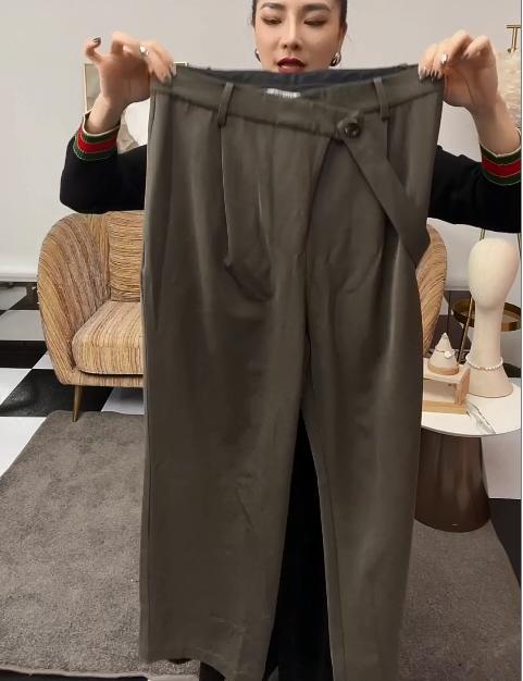 【内购不退换】【S1L1】臣禾宽松长裤 9203060277 商品图0