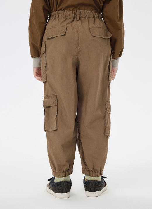 JNBY  23年春款  大口袋工装运动长裤  1N1E13220 商品图8