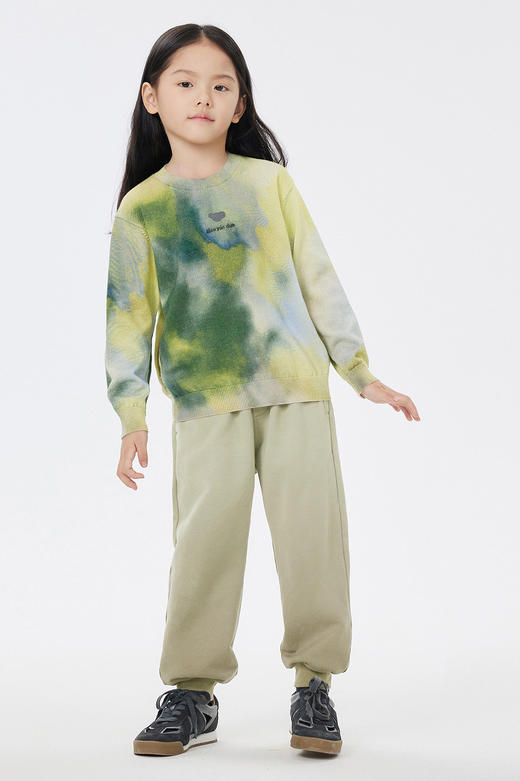 JNBY  23年春款   吊染渐变束脚长裤  1N1E12080 商品图0