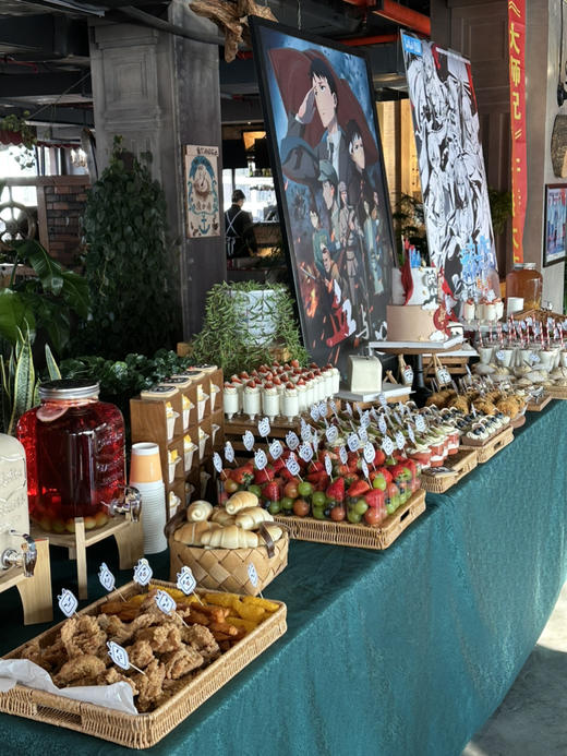 「甜品台」Bilibili  动漫主题 120人甜品台 商品图0