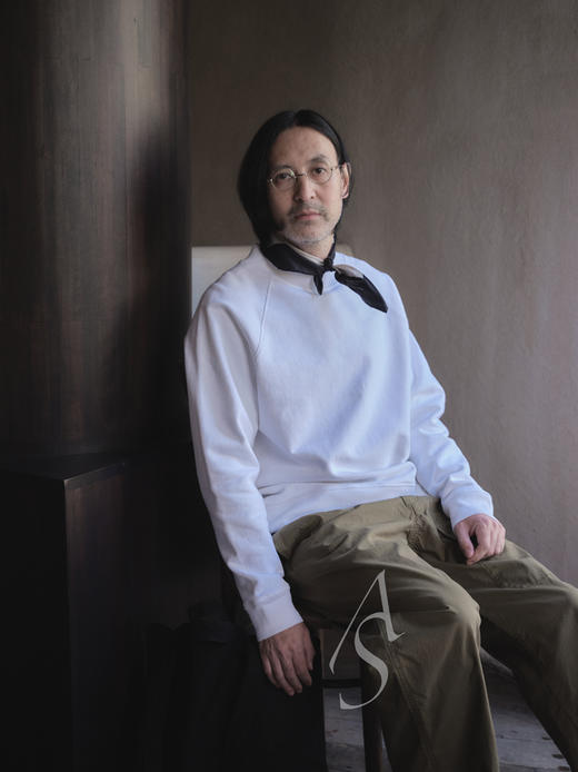 MHL  男士银炭灰/卡其绿松紧腰棉质直筒裤 商品图7