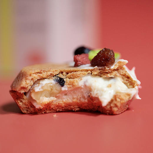 「兔年限定」牛轧糖味｜冷冻经典版曲奇烧（4枚/盒） 商品图1