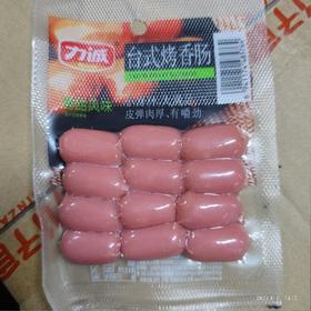 力诚 台式烤香肠 袋装 72g 香甜风味
