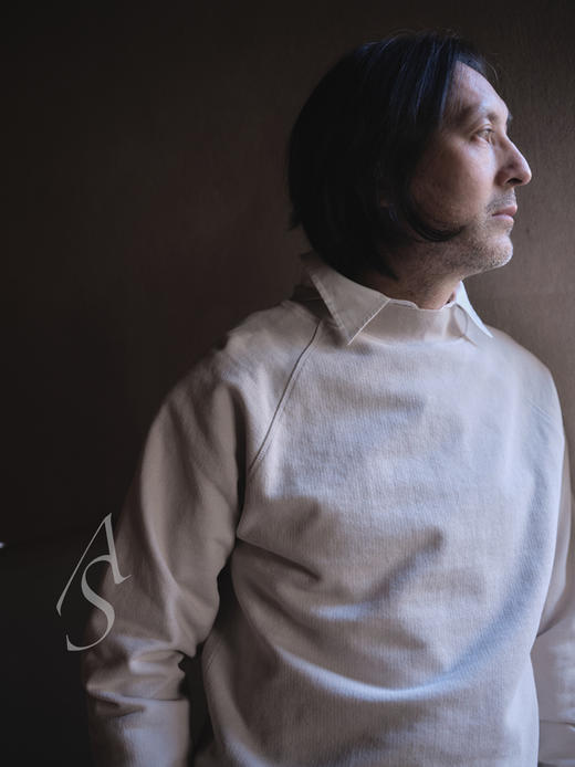 MHL  男士月桂绿/浅灰色长袖厚卫衣 商品图4