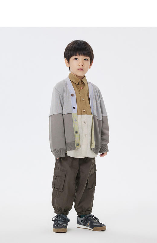 JNBY  23年春款  大口袋工装运动长裤  1N1E13220 商品图4