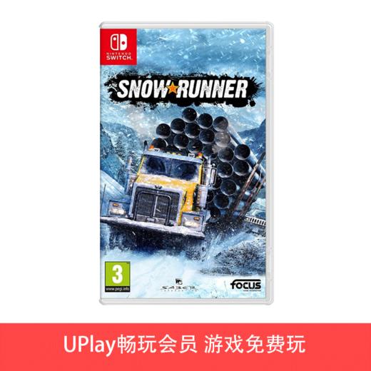 【畅玩卡可租】二手Switch游戏 冰雪奔驰 雪地奔驰 重型卡车 中文版 商品图0