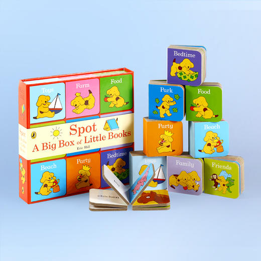 【小彼恩出品】 Spot A big box of little books 9册 点读版  （小七育儿） 商品图3