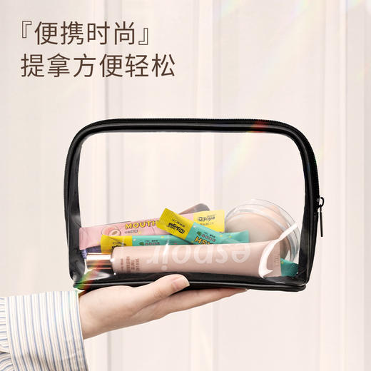 得力64868三角收纳袋(黑)(个) 商品图3