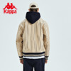 Kappa卡帕棒球服2022新款男运动卫衣经典条纹印花外套休闲开衫K0D12WK06 商品缩略图1