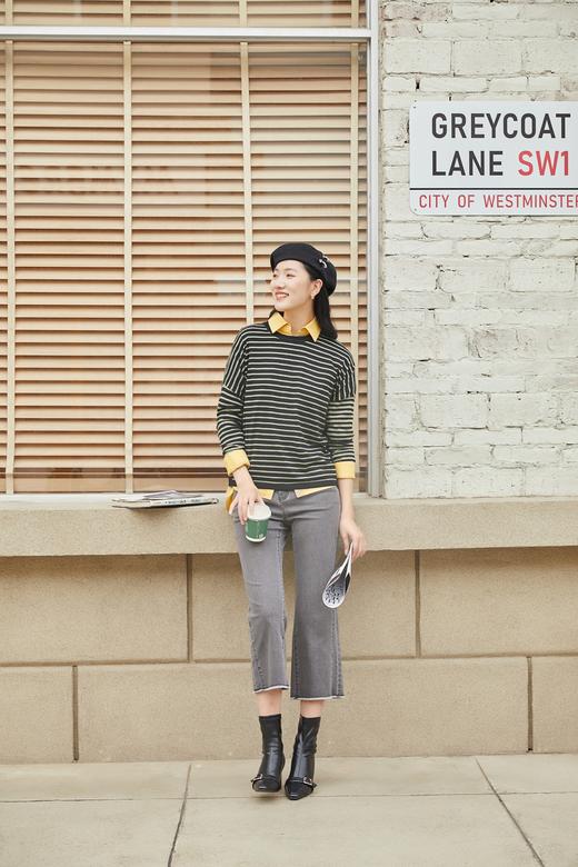 奇威复古微喇牛仔裤0DB02028 商品图5