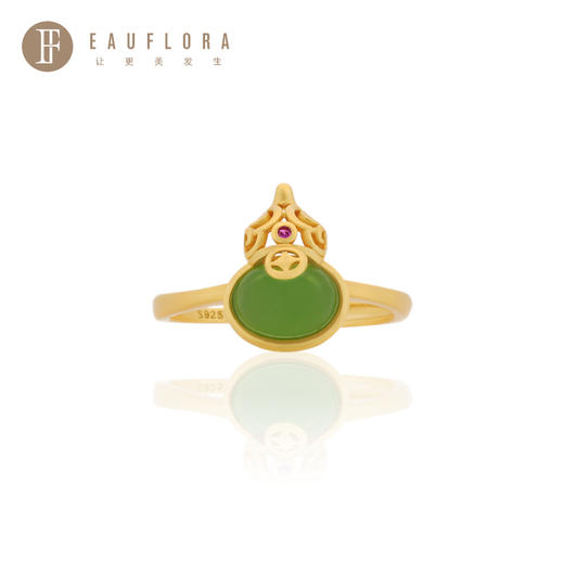 『 吉祥福禄 』金镶玉925银套系 商品图3