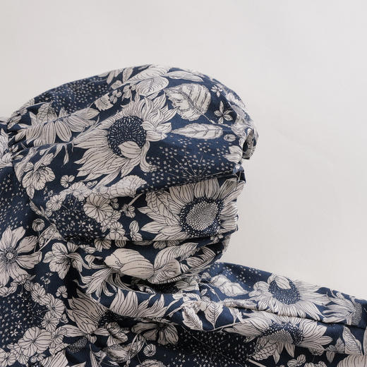 【马克珍妮 芦芙】春装新款 太阳花泡泡袖纯棉连衣裙230210 商品图4