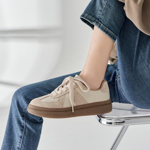 ZHR德训鞋女2023新款春季季百搭爆款运动休闲鞋厚底华夫女鞋 商品图5