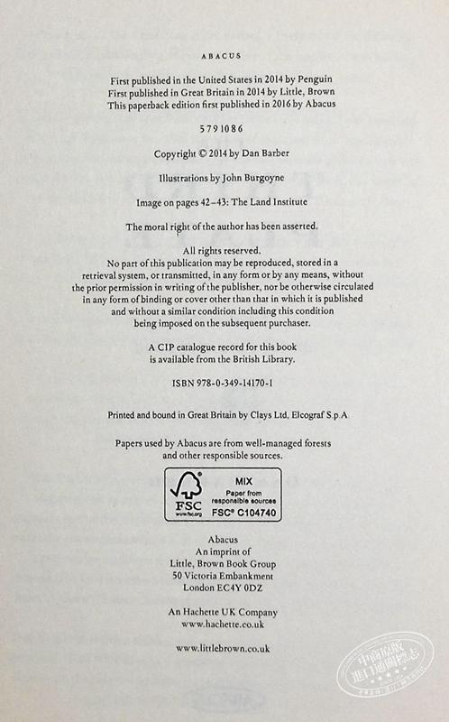 【中商原版】第三盘 英文原版 Third Plate  Dan Barber  Abacus 商品图4